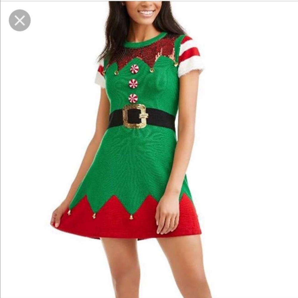 Christmas Sweater Dress